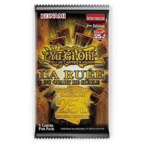 Booster aluminium pour l'extension La Ruée du Quart de Siècle de Yu-Gi-Oh !